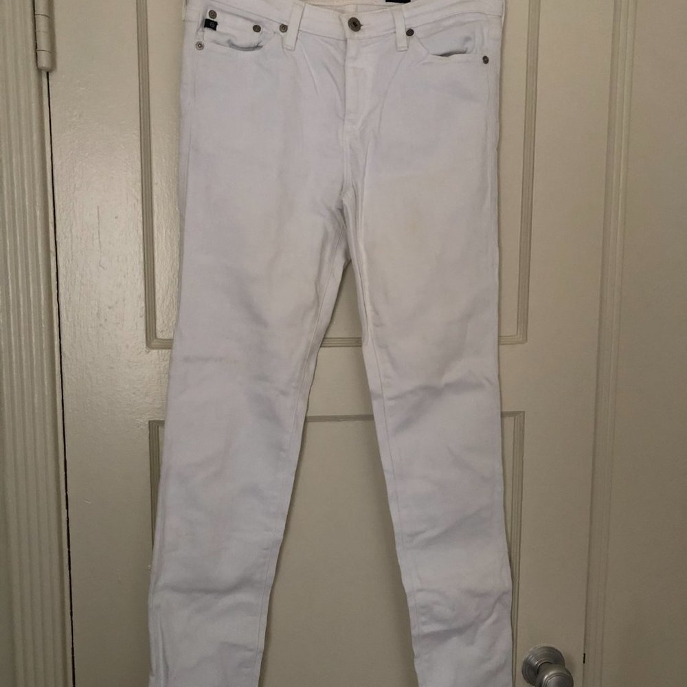 AG White Jeans